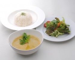海老のグリーンカレー ¥1,290 海老のグリーンカレー