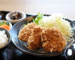 やわらかヒレかつ定食 ¥1,420 やわらかヒレかつ定食